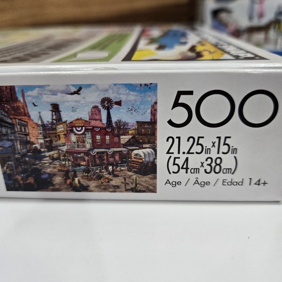 2 PUZZLES BOXES 1,000 & 500 PIECES - Picture 4 of 9